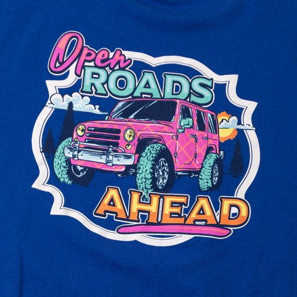 Jeep Open Roads Ahead XL T-Shirt - Picture 3 of 3